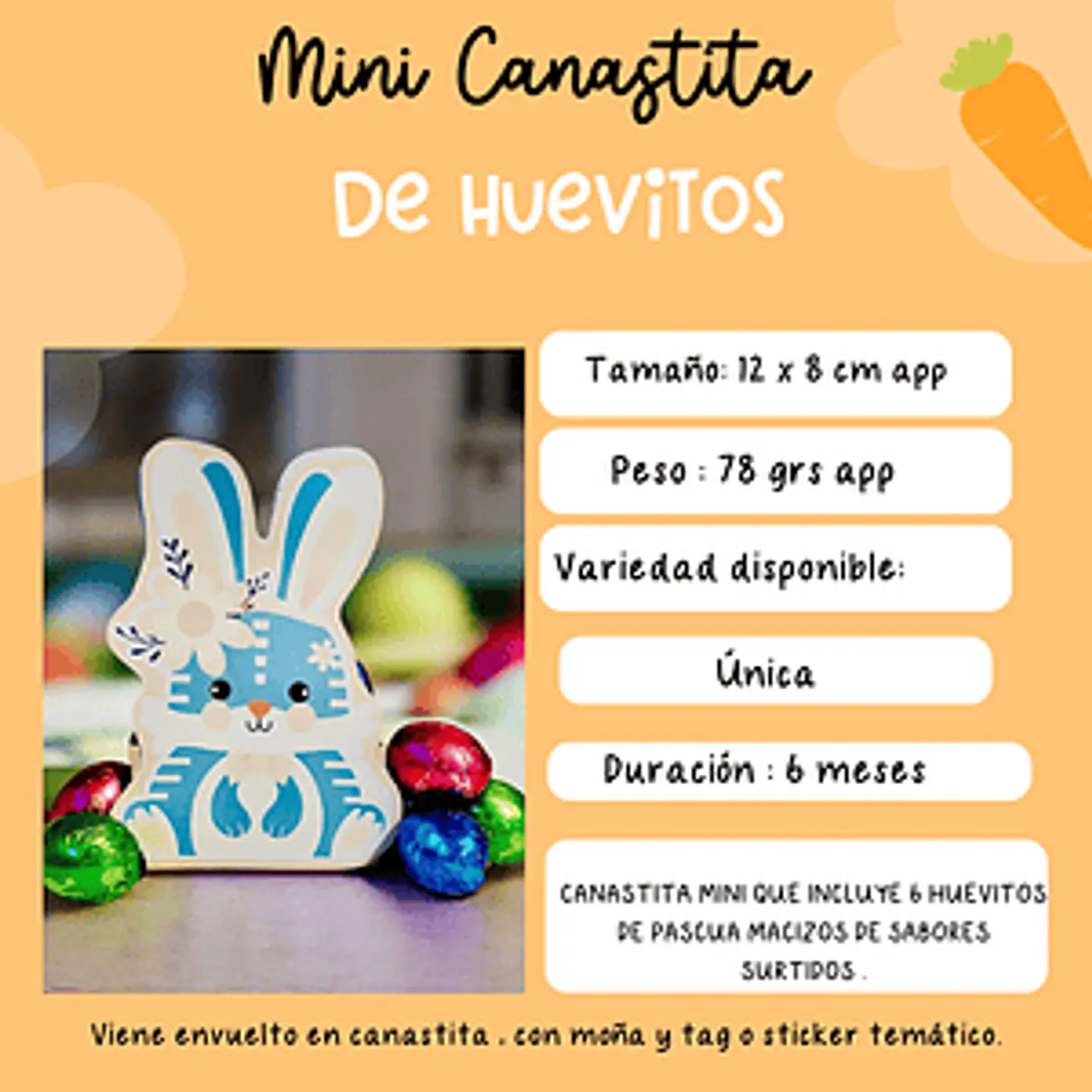 Canasta huevitos macizos  2