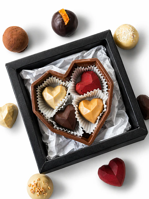 Corazón Pettit bombones - PREVENTA EXCLUSIVA DIA DE LA MADRE