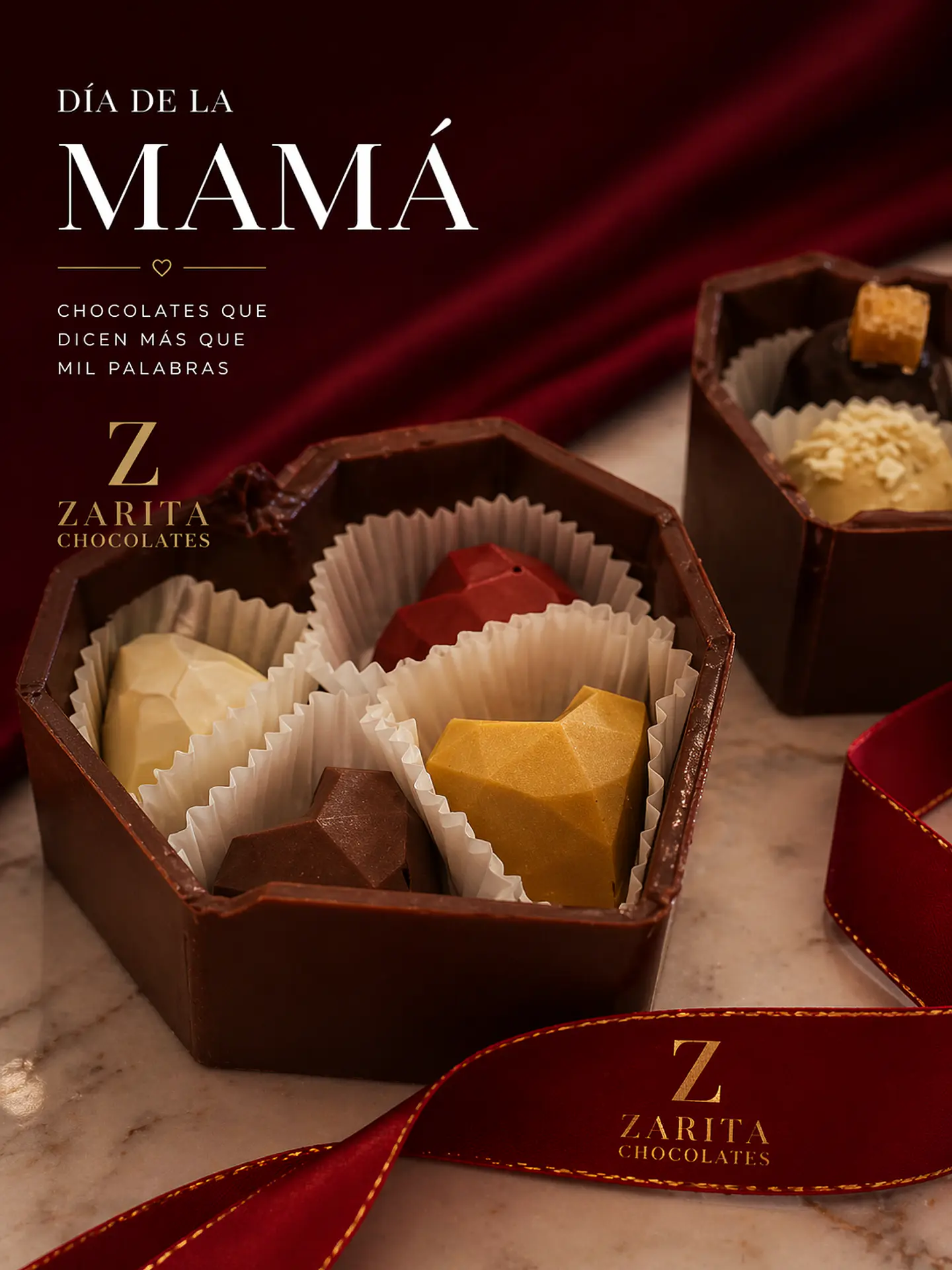 Corazón Pettit bombones - PREVENTA EXCLUSIVA DIA DE LA MADRE 2