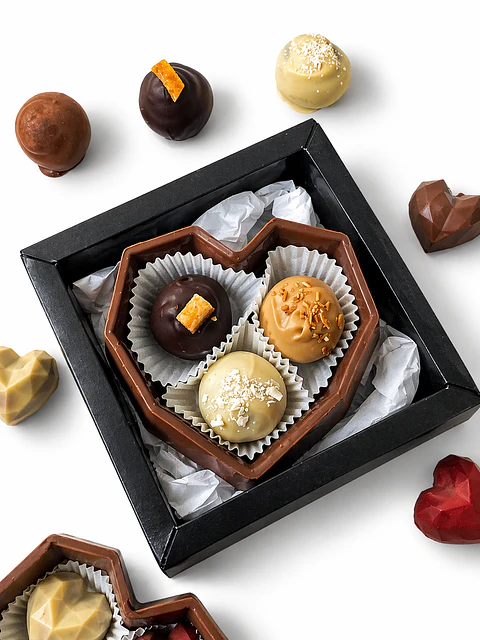 Corazón Petit Trufas- PREVENTA EXCLUSIVA DIA DE LA MADRE