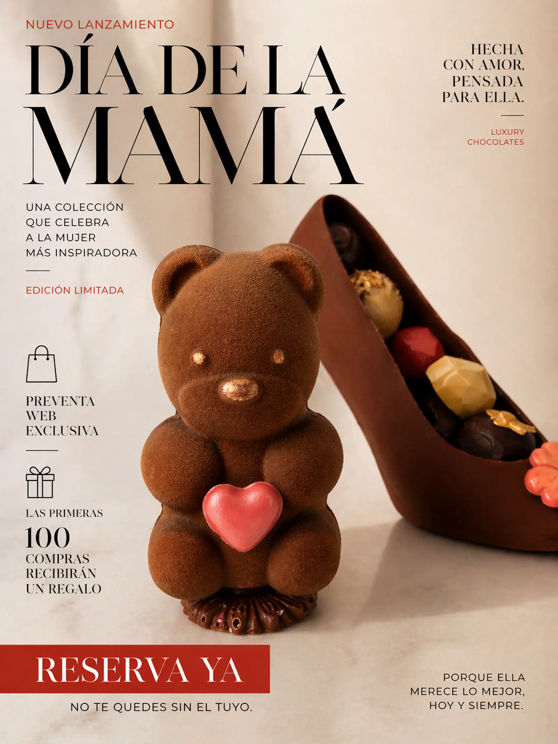 The ICONIC BEAR - Osito Icónico- PREVENTA EXCLUSIVA DIA DE LA MADRE 1