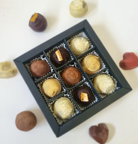 Las icónicas -  Selección de 9 trufas -  PREVENTA EXCLUSIVA DIA DE LA MADRE