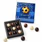 Caja Regalo de 9 Bombones de Fútbol con Manjar para Papá - Miniatura 1
