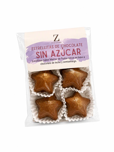 Estrellitas Marroc Sin Azúcar con Stevia y Maltitol