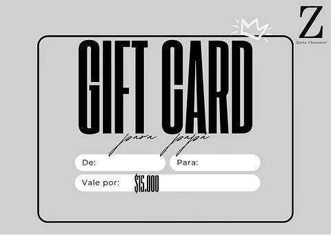 Gift Card $15.000 d