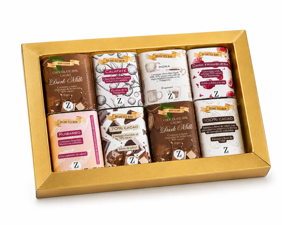 Caja Travesía  BEAN TO BAR (8 tabletas)  3