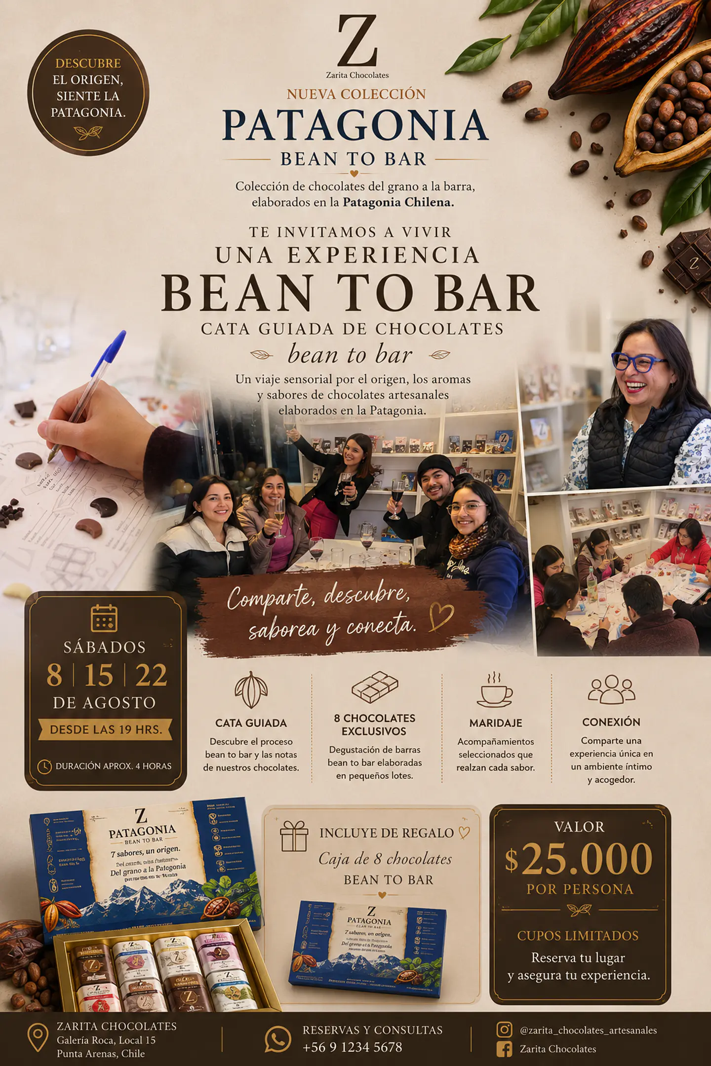 EXPERIENCIA DE CATA  BEAN TO BAR  1