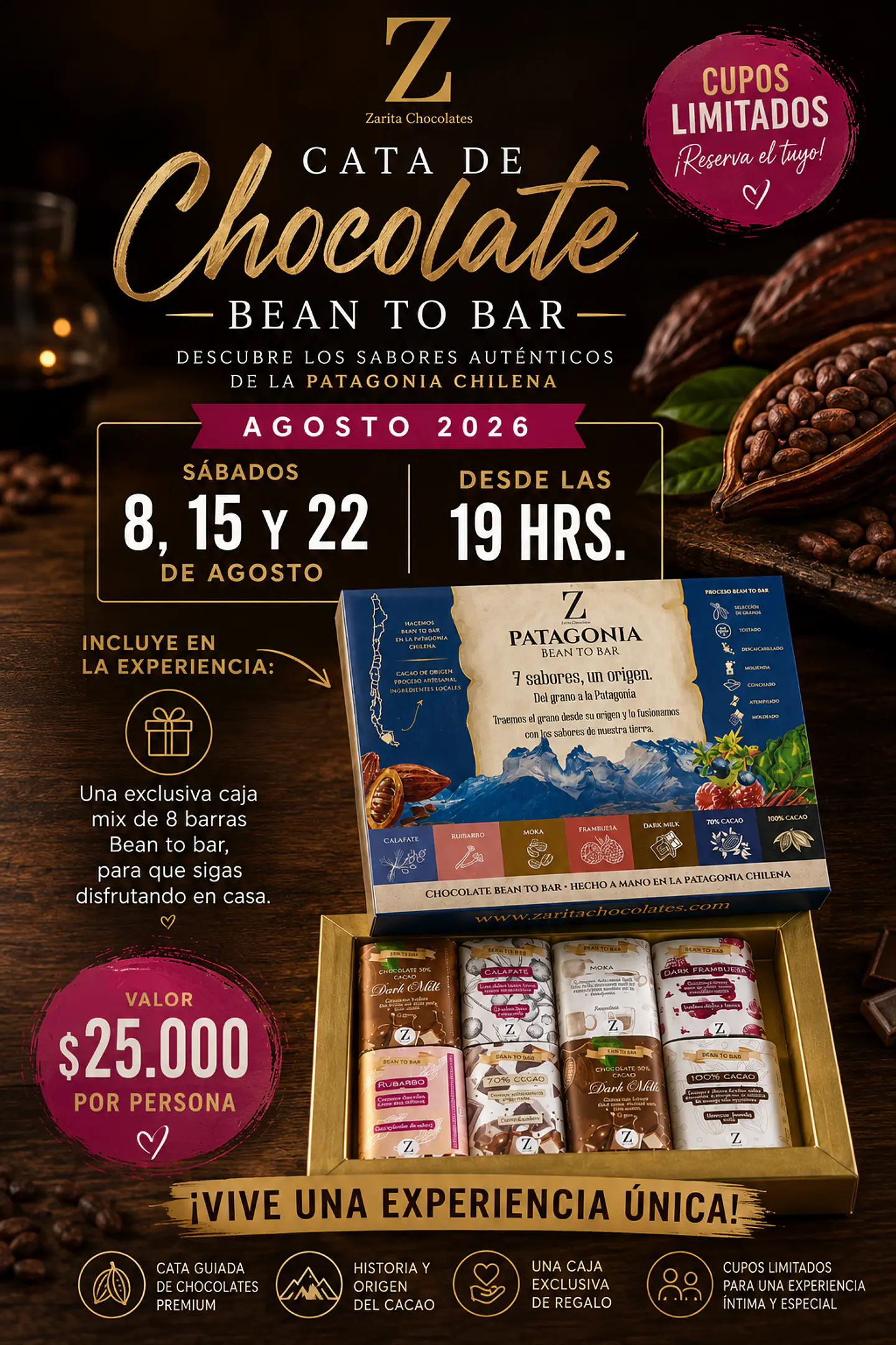 EXPERIENCIA DE CATA  BEAN TO BAR  2