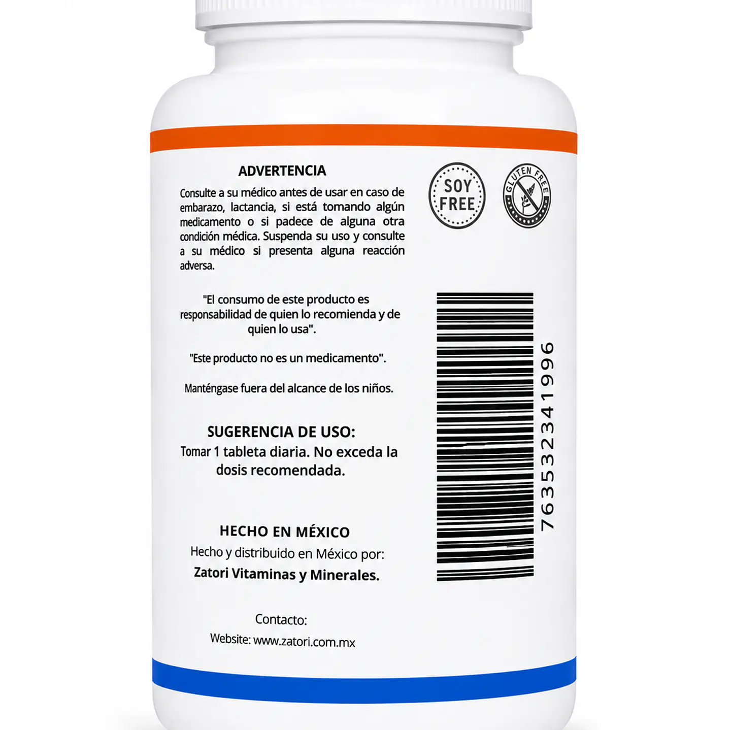 Zatori | Complejo B | Vitaminas del Complejo B | 200 tabletas 2