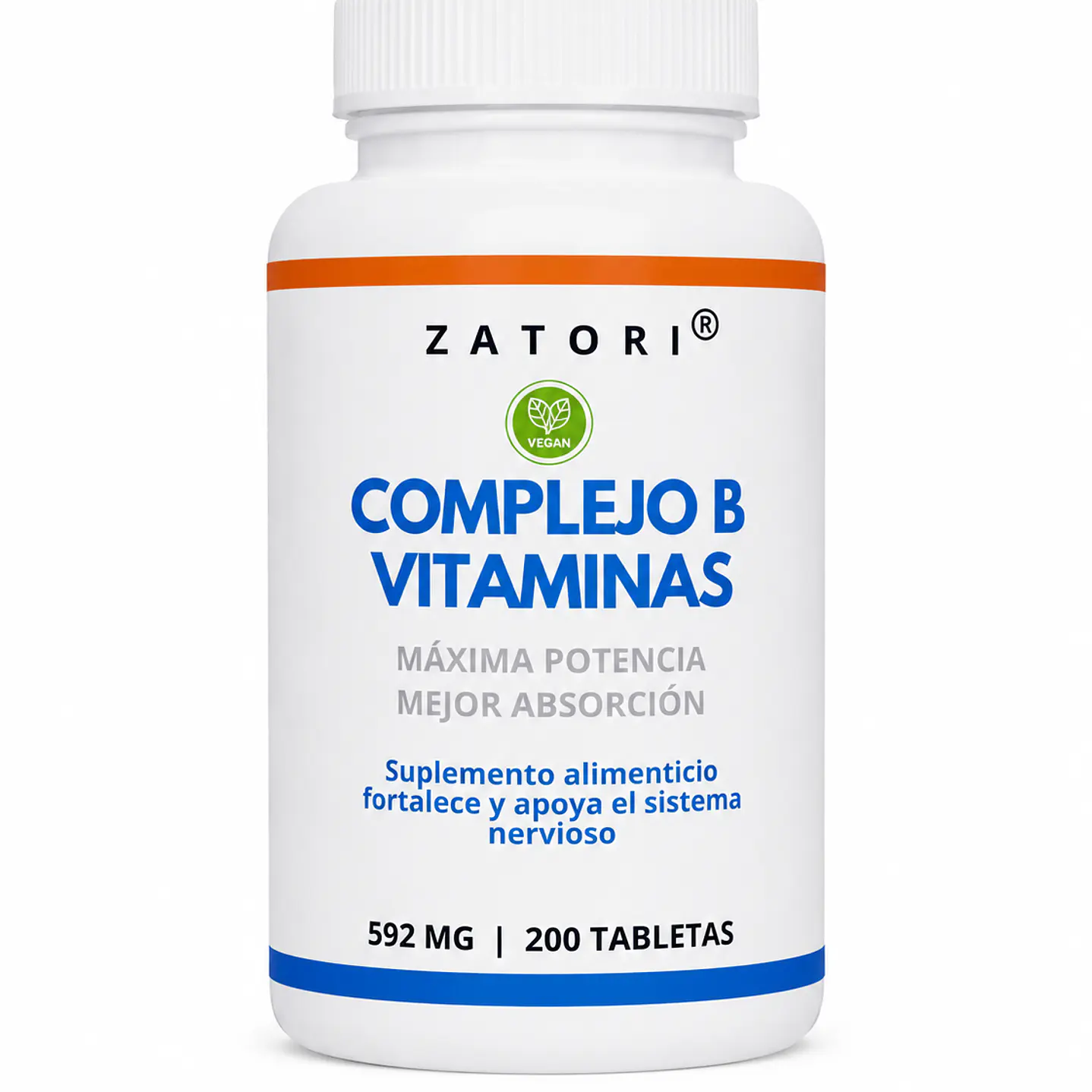 Zatori | Complejo B | Vitaminas del Complejo B | 200 tabletas 1