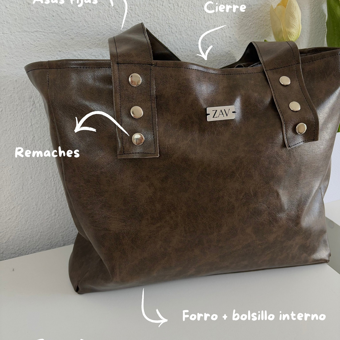 Bolso Emilia café 1