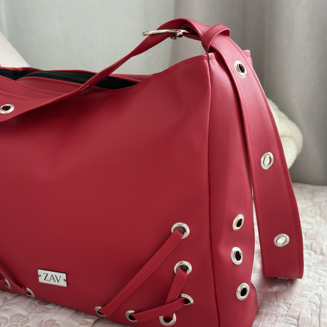 Bolso Carrie rojo  3