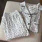 Pijama animal print gris  - Miniatura 1