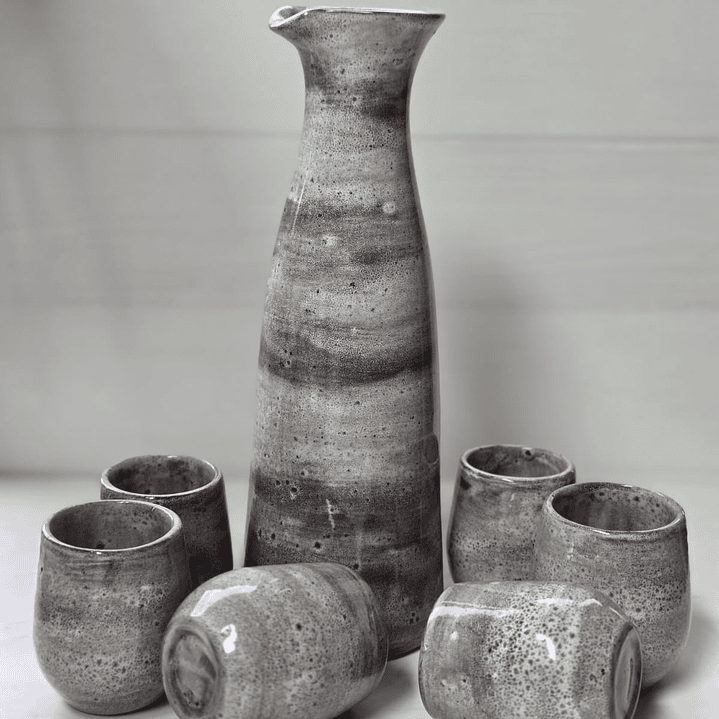 RUSTICO ( Jarro + 6 vasos) 1