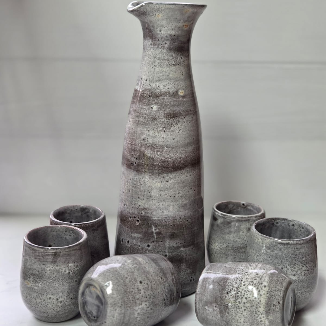 RUSTICO ( Jarro + 6 vasos) 2