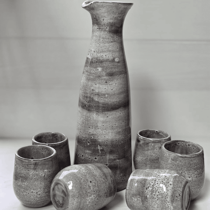 RUSTICO ( Jarro + 6 vasos) 2