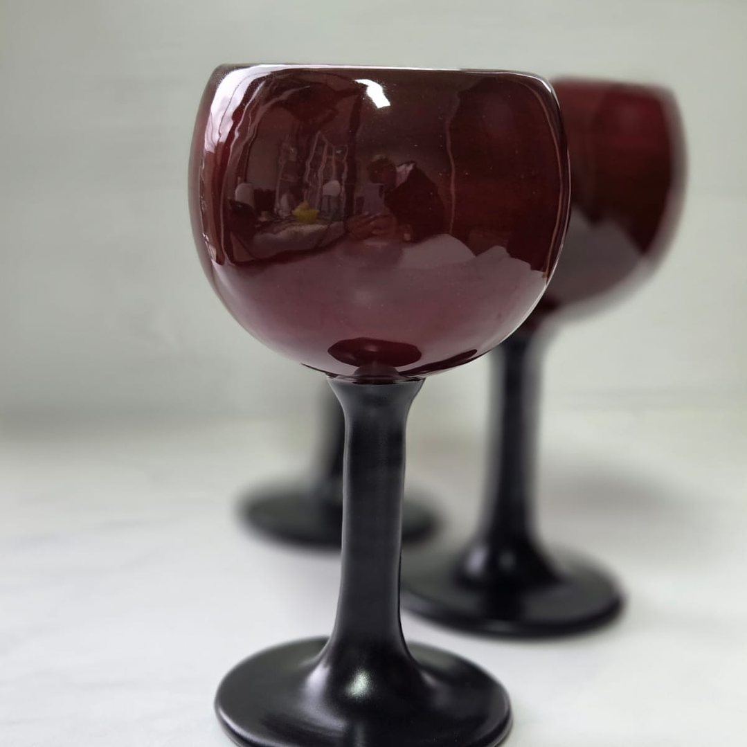 Rojo (juego de 6 copas ) 1