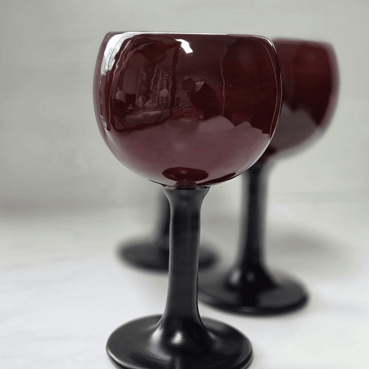 Rojo (juego de 6 copas ) 1