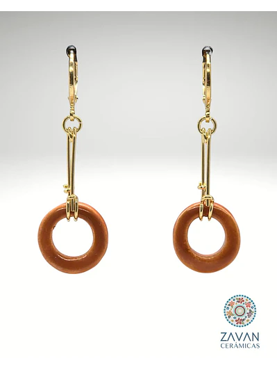 Aro Colgante redondo cafe