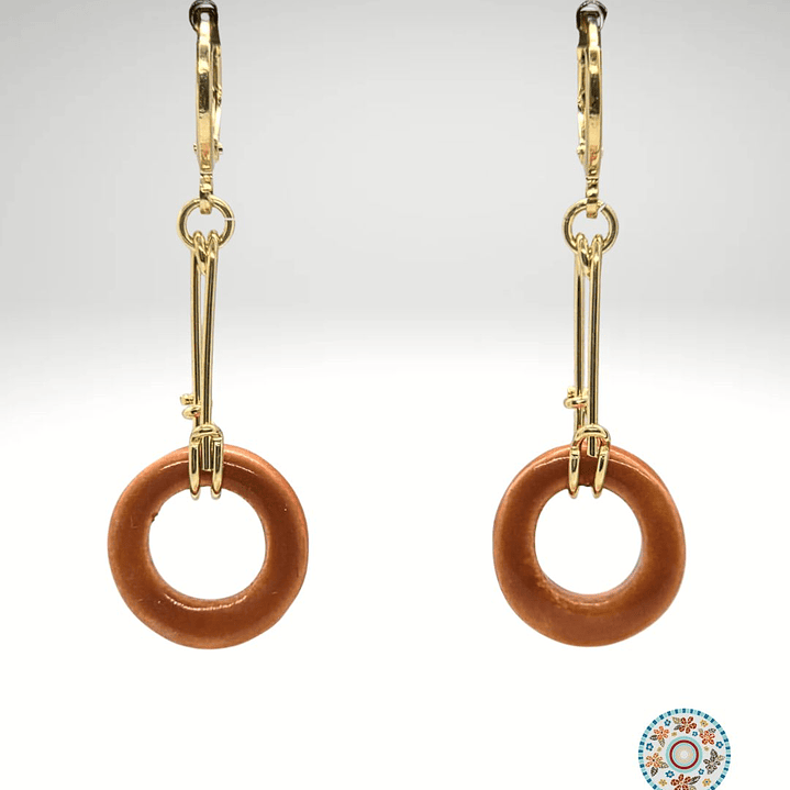 Aro Colgante redondo cafe 1