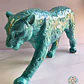 Jaguar turquesa con toques de oro - thumbnail 2
