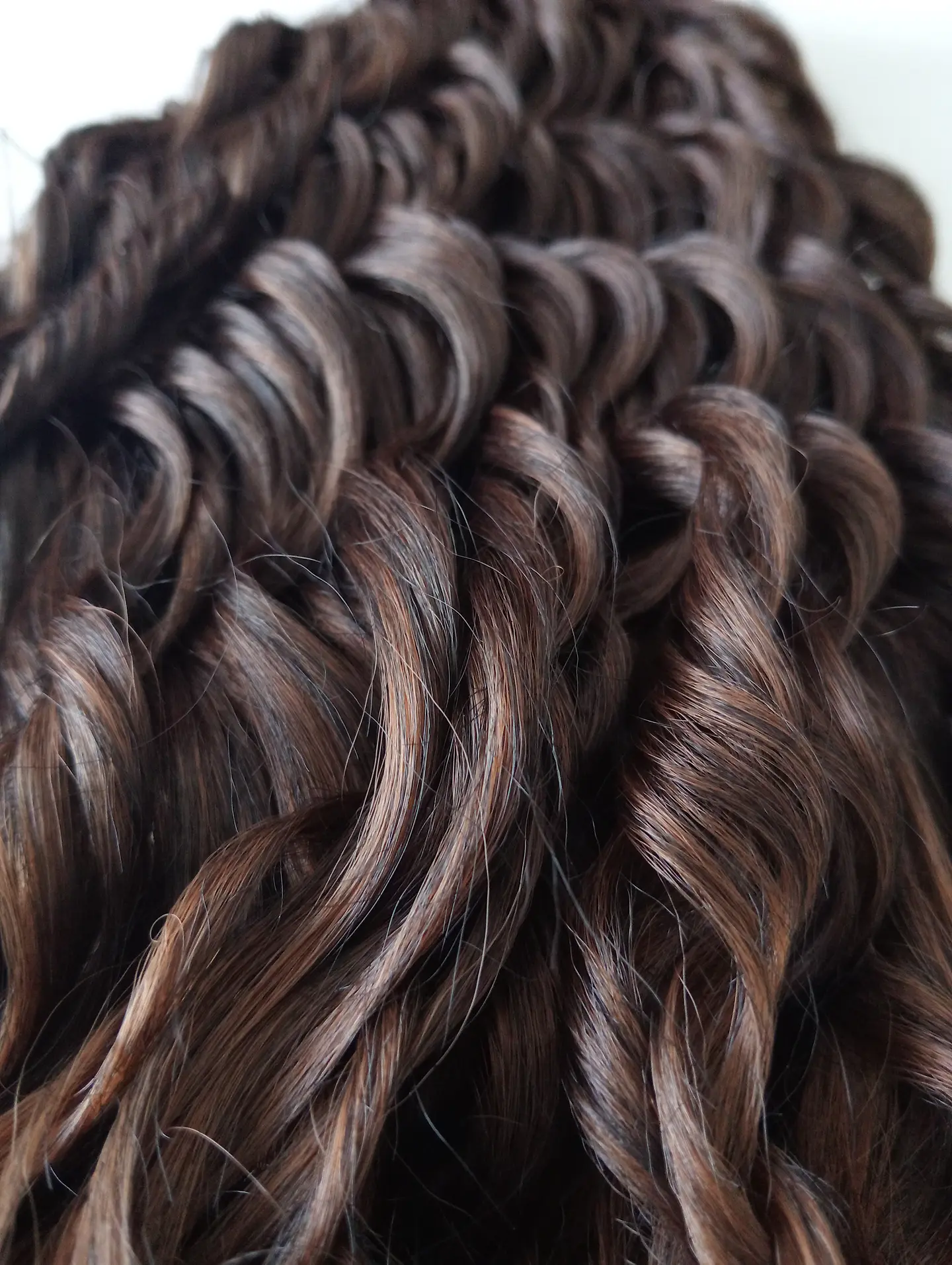 Cabelo de Fibra de Proteína Ondulado Premium - 280 g 4