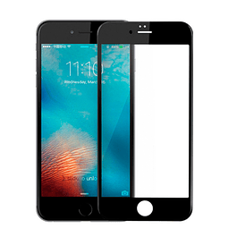 Lámina Mica Vidrio Templado Completo Full iPhone 7, 8 y SE 2020