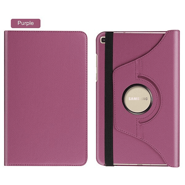 Funda Giratoria 360 Violeta Galaxy Tab A 8