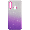 Carcasa Brillante Glitter Violeta Degradado Samsung Galaxy A20s 