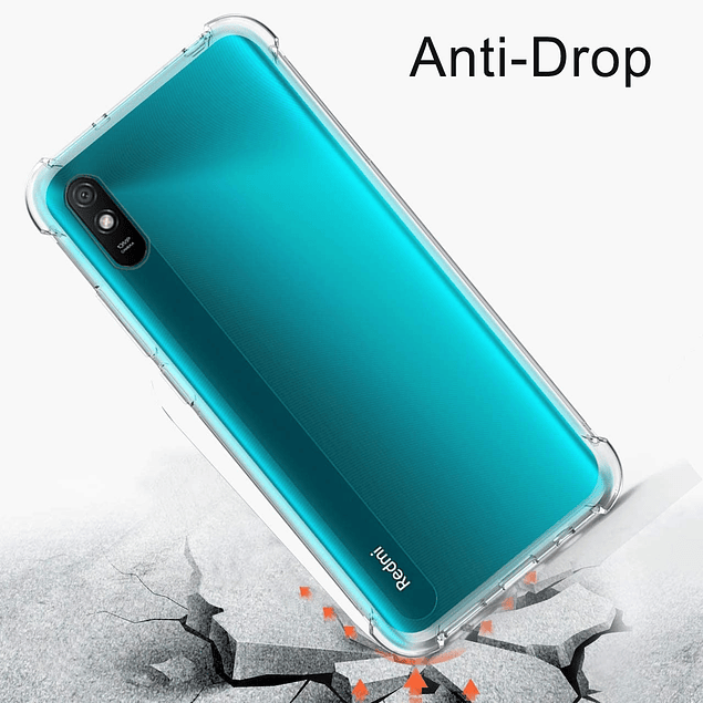 Carcasa transparente Reforzada Xiaomi Redmi 9a