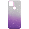 Carcasa Brillante Glitter Violeta Degradado Xiaomi Redmi 9C