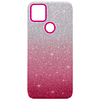 Carcasa Brillante Glitter Fucsia Degradado Xiaomi Redmi 9C