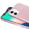 Carcasa Brillante Glitter Fucsia Degradado Huawei Y7 2019