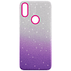 Carcasa Brillante Glitter Violeta Degradado Huawei Y7 2019