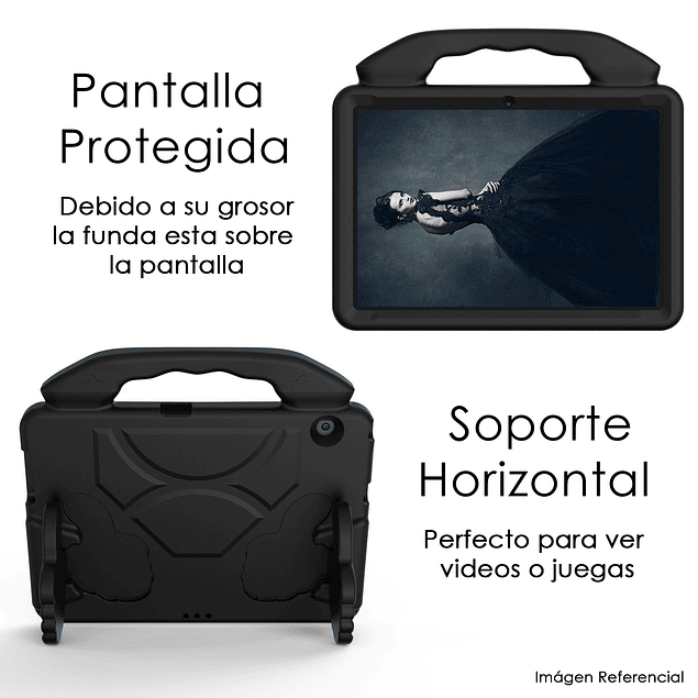 Funda Carcasa Niños Anti Golpes Azul iPad 10.2