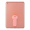 Carcasa Brillante Glitter Rosa iPad 10.2 7ma y 8va Gen Con Soporte