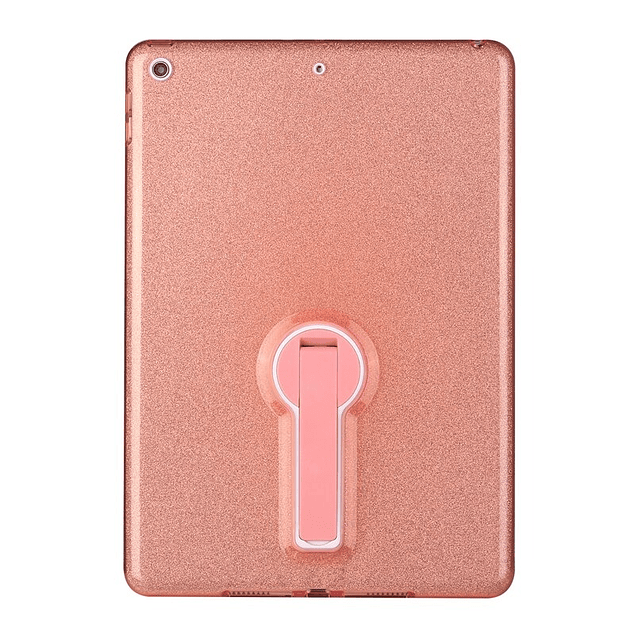 Carcasa Brillante Glitter Rosa iPad 10.2'' 9ª/8ª/7ª Gen Con Soporte