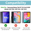 Smart Cover Negro Samsung Galaxy Tab A7 10.4