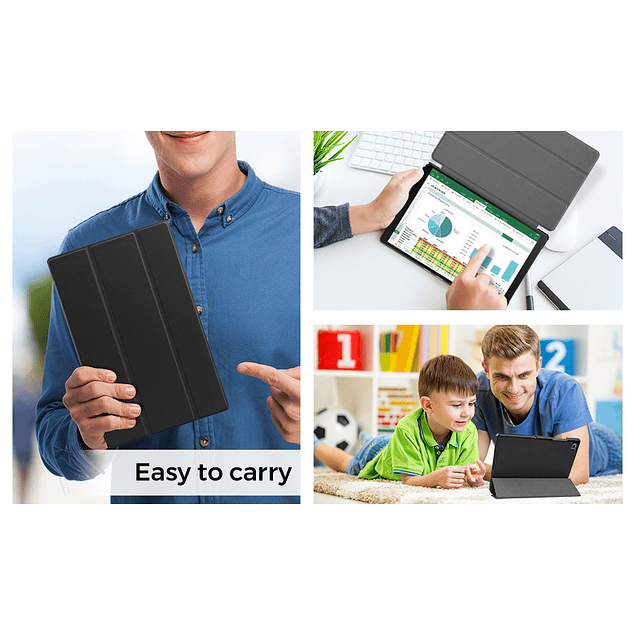 Smart Cover Negro Samsung Galaxy Tab A 8