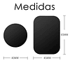 Pack x2 Repuesto Metálico Placa Metalica para Soporte Iman / Magnético