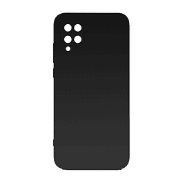 Carcasa Silicona Negro Interior Suave Samsung Galaxy A12