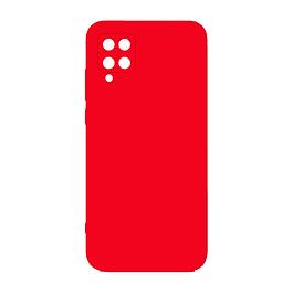 Carcasa Silicona Rojo Interior Suave Samsung Galaxy A12