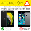 Carcasa Billetera Funda Flipcover Negro iPhone SE 2020 y iPhone 7/8