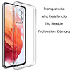 Lamina Mica Hidrogel + Carcasa Transparente Samsung S21 Ultra 5G