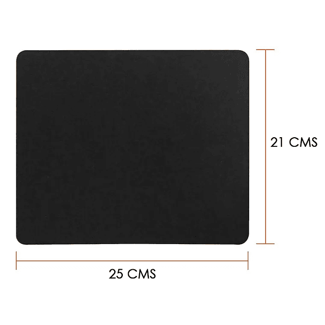 Mouse Pad Gamer / Oficina Antideslizante 21x25cm