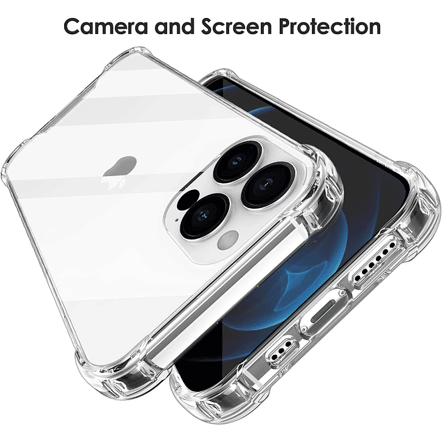 Carcasa Transparente Reforzada TPU iPhone 13 Pro Max