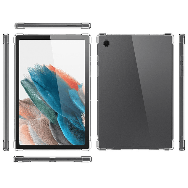Carcasa Antigolpes Transparente Galaxy Tab A8 10.5