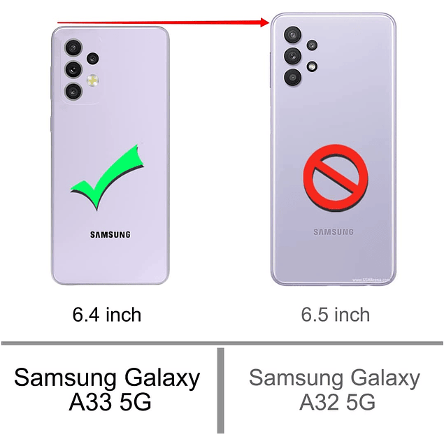 Carcasa Transparente Reforzada Samsung Galaxy A33