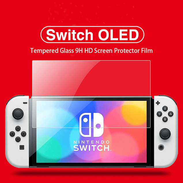 Lámina / Mica Vidrio Templado Nintendo Switch OLED