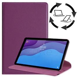 Carcasa Funda Giratoria Violeta Lenovo Tab M10 HD 10.1